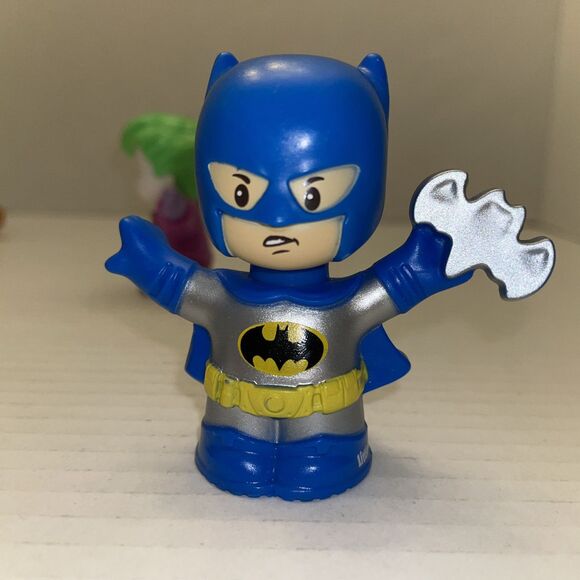 Fisher Price Little People Batman and the Joker 2020 Figure Lot of 2 - Picture 5 of 7